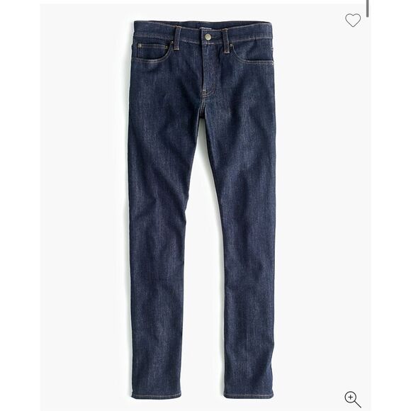 J. Crew Destination 484 Slim-Fit Traveler Reactive-Dyed Denim Size 34x34 - Picture 1 of 5